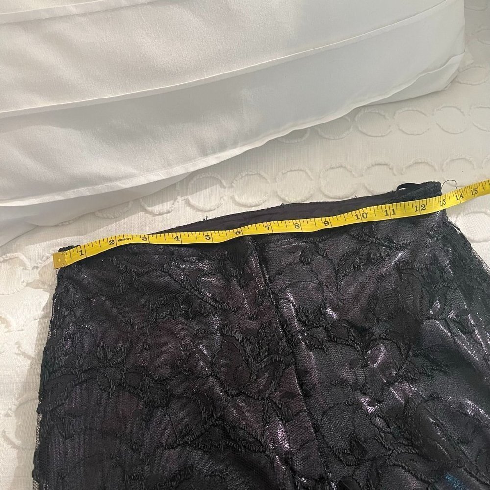 Vintage Scott McClintock Funky Lace Iridescent Festival Club Hight Waist Pants - Picture 6 of 16